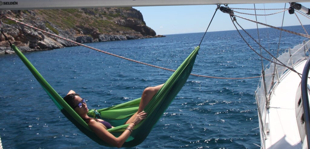 In der Hängematte den Urlaub genießen | sailwithus Life