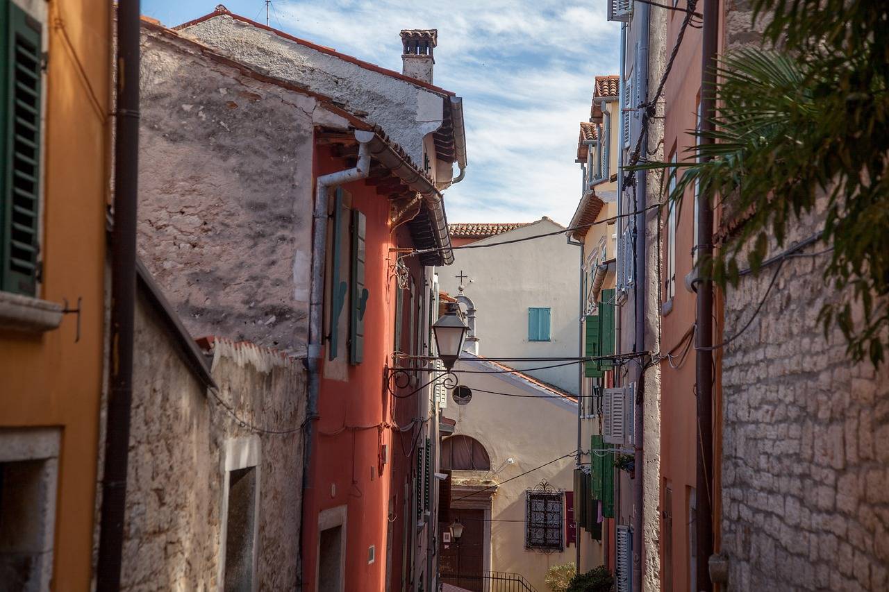Gasse in Kroatien