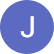 Benutzersymbol mit blauem Hintergrund und einem weißen Buchstaben „J“ in der Mitte, perfekt für Segeltörn-Enthusiasten.